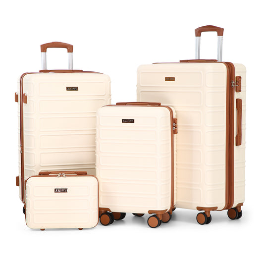 AAIVV 28IN Luggage Sets, Buy 1 Get 4, Expandable,TSA LOCK, 13/20/26/28in